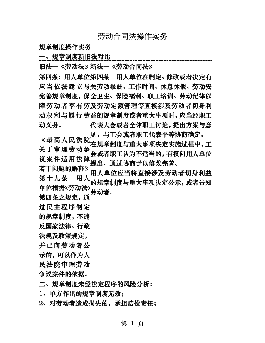 劳动合同法操作实务.docx_第1页