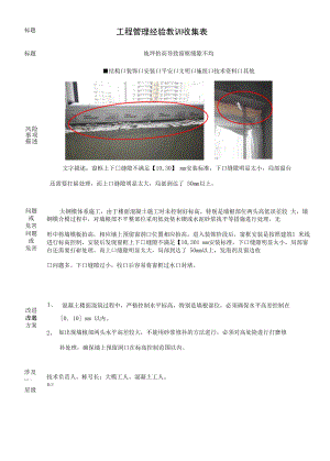 建筑施工优秀工艺做法（地坪抬高导致窗框缝隙不均）.docx