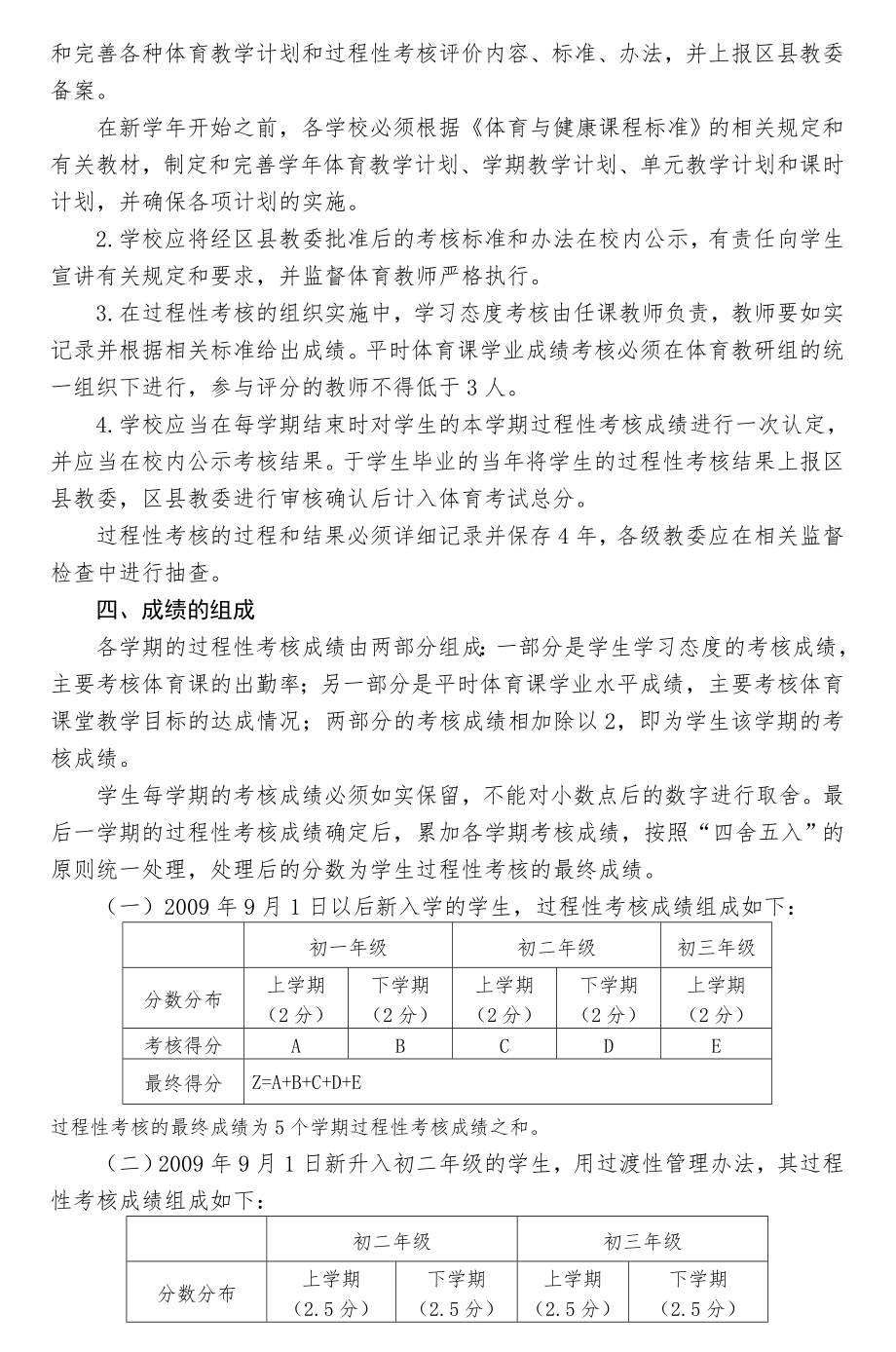 北京市初中体育过程性考核方案.doc_第2页