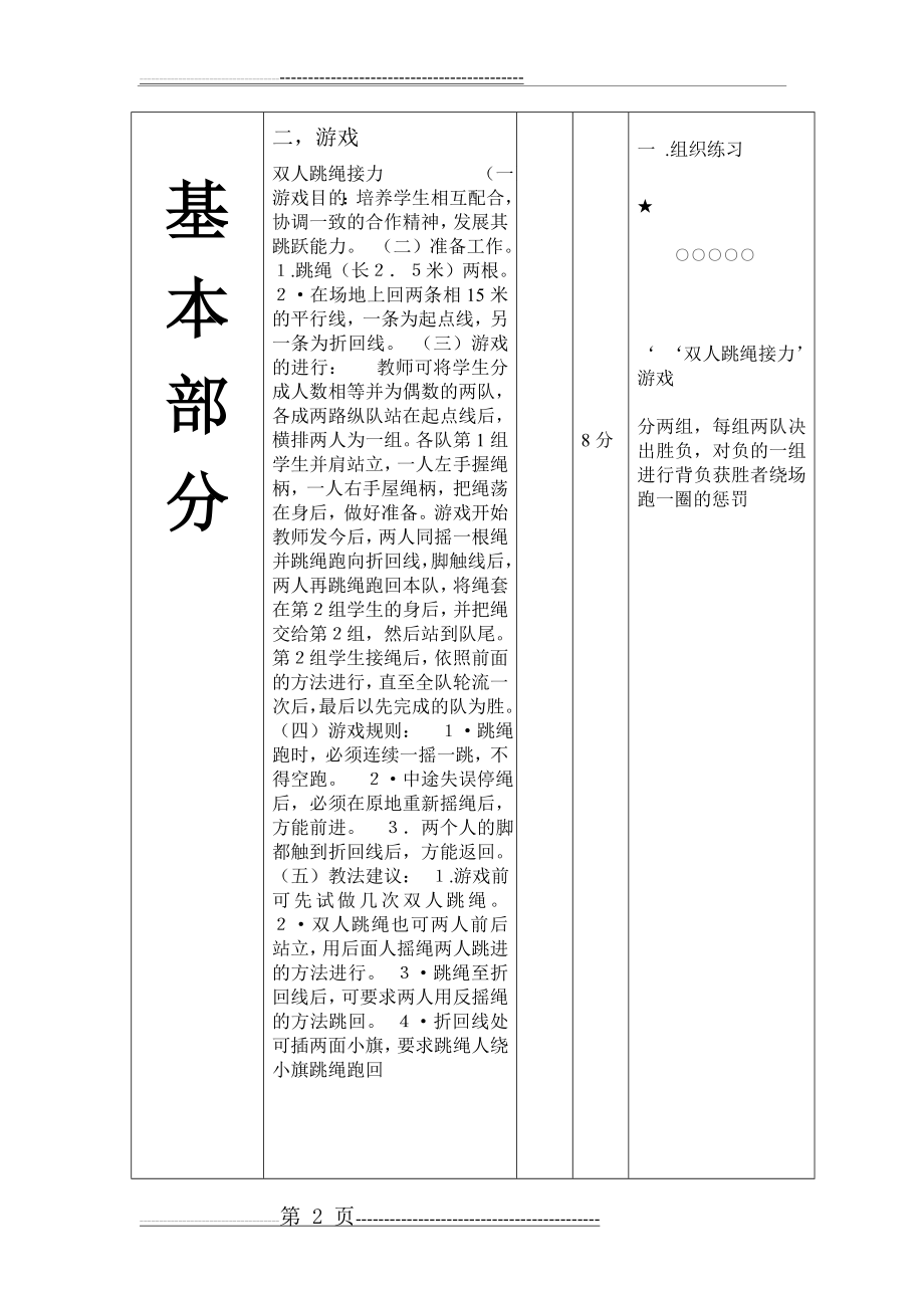 大学体育游戏教案[1](4页).doc_第2页