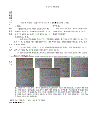 建筑施工优秀工艺做法（分包单位资料管理）.docx