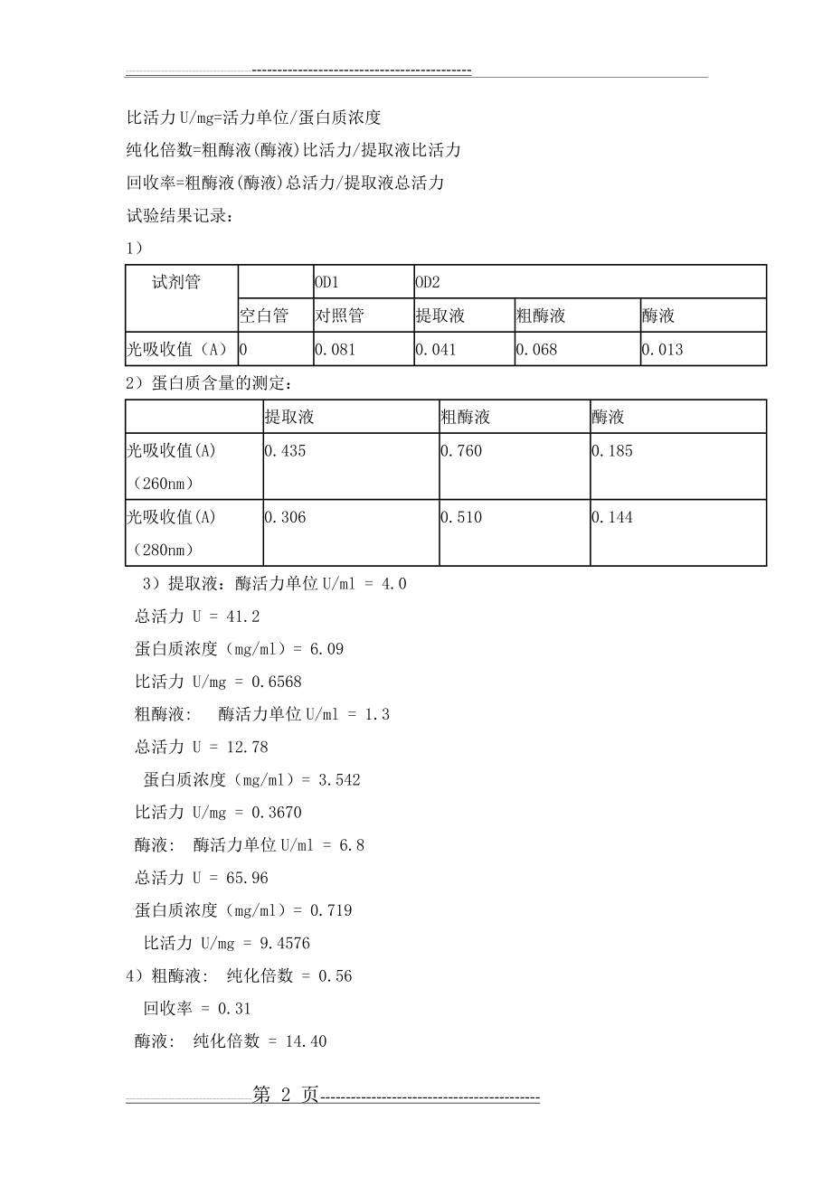 大蒜细胞SOD酶的提取分离与活性测定(3页).doc_第2页