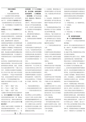 学前比较教育-自考复习资料2(8页).doc