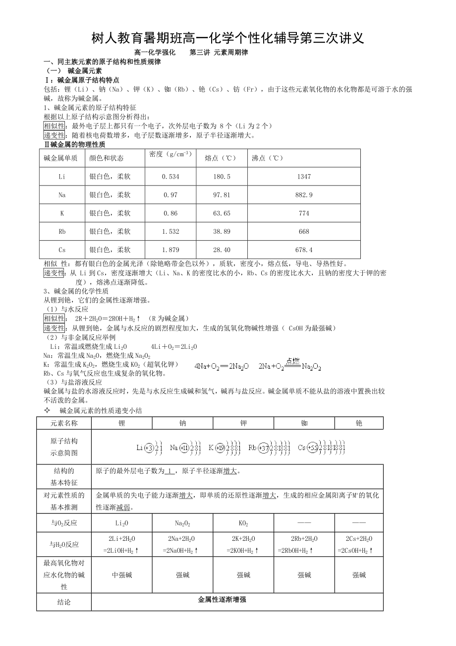 元素周期律一对一讲义[003].doc_第1页