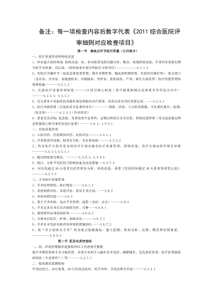 医疗质量控制检查内容及质控指标.doc