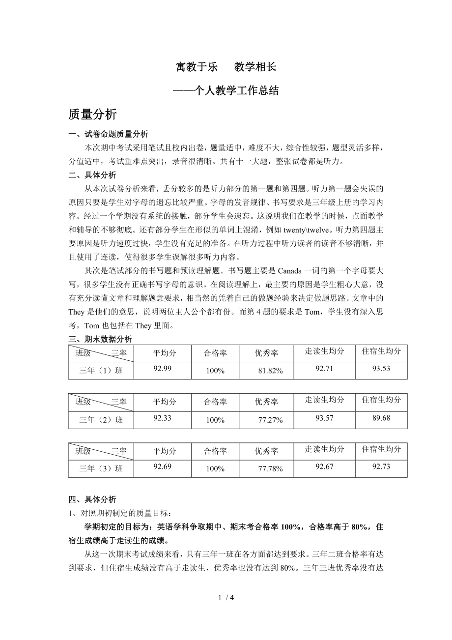 个人教学工作总结47021.doc_第1页