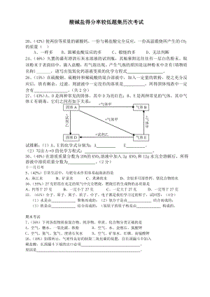 最完整初三化学酸碱盐易错题集.doc