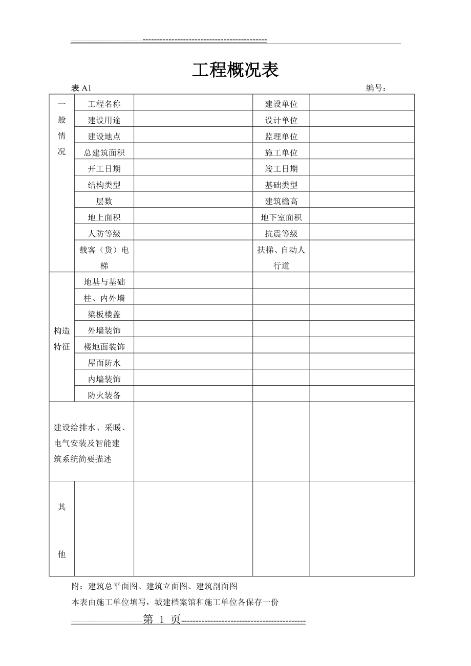 工程概况表..(1)(2页).doc_第1页