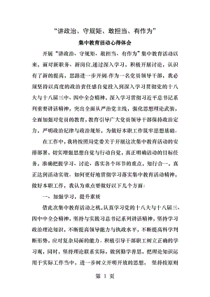 讲政治守规矩敢担当有作为.docx