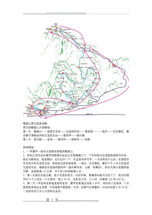 峨眉山二日游攻略(4页).doc