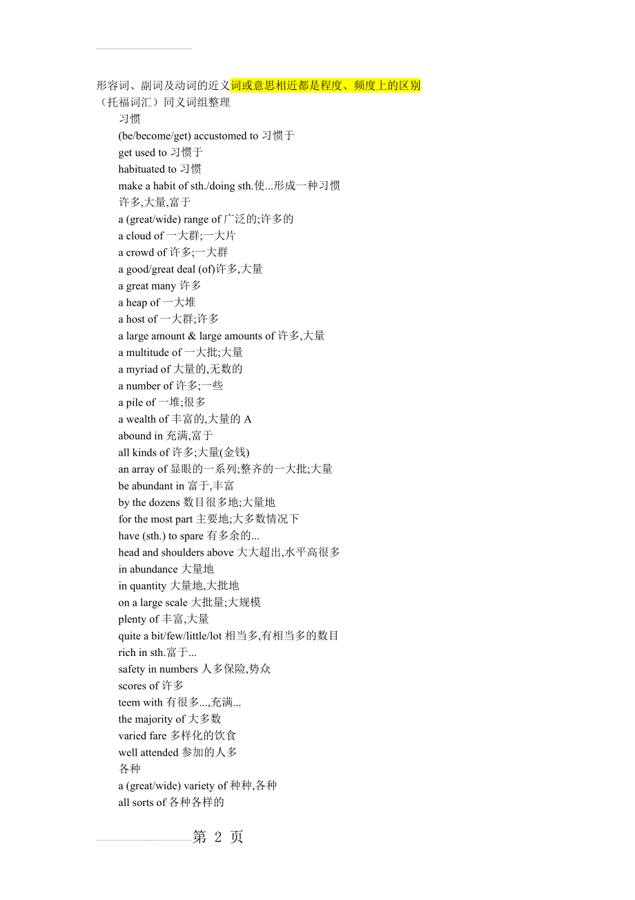 同义词组精选(26页).doc_第2页