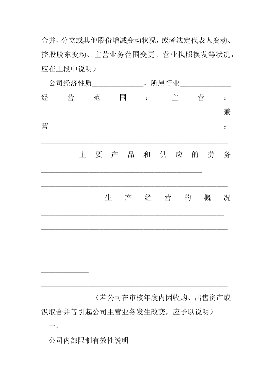 内控审计报告模本.docx_第2页