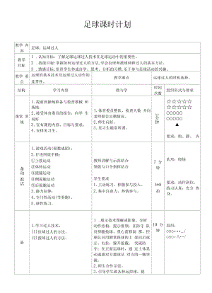 水平四（初中）体育《足球—运球过人》教案.docx