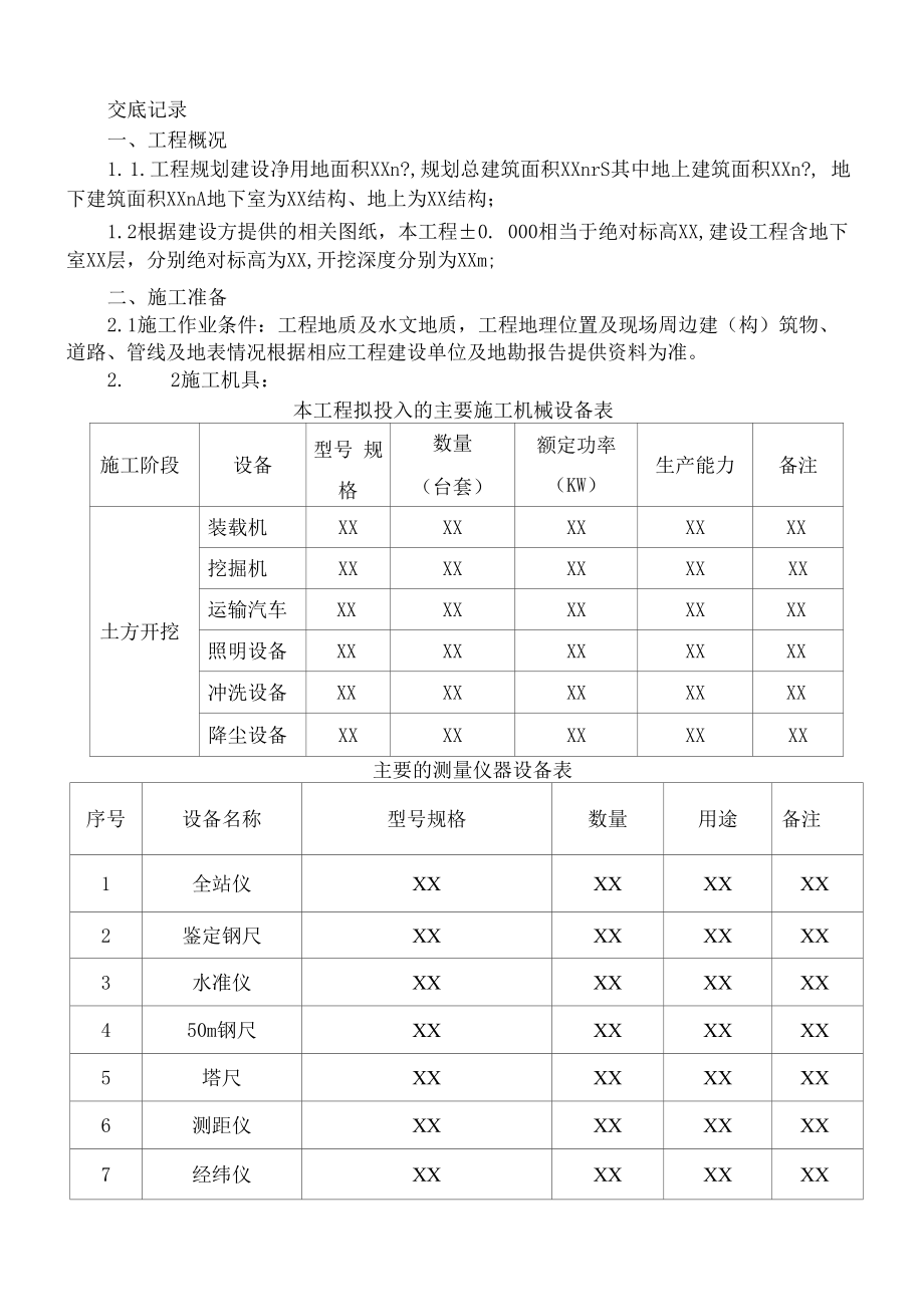 054-土方开挖技术交底.docx_第1页