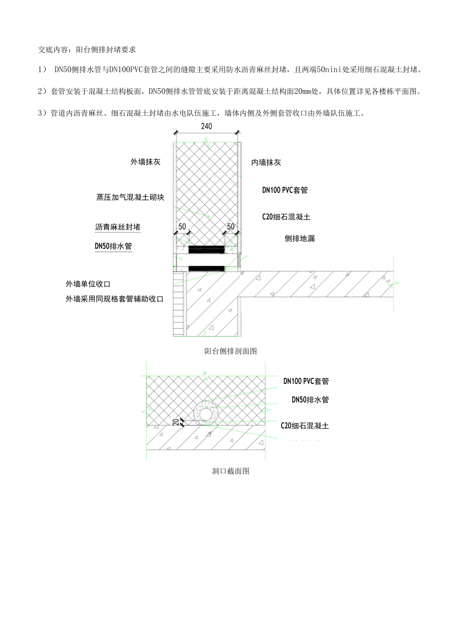 149-阳台侧排封堵施工技术交底.docx_第1页