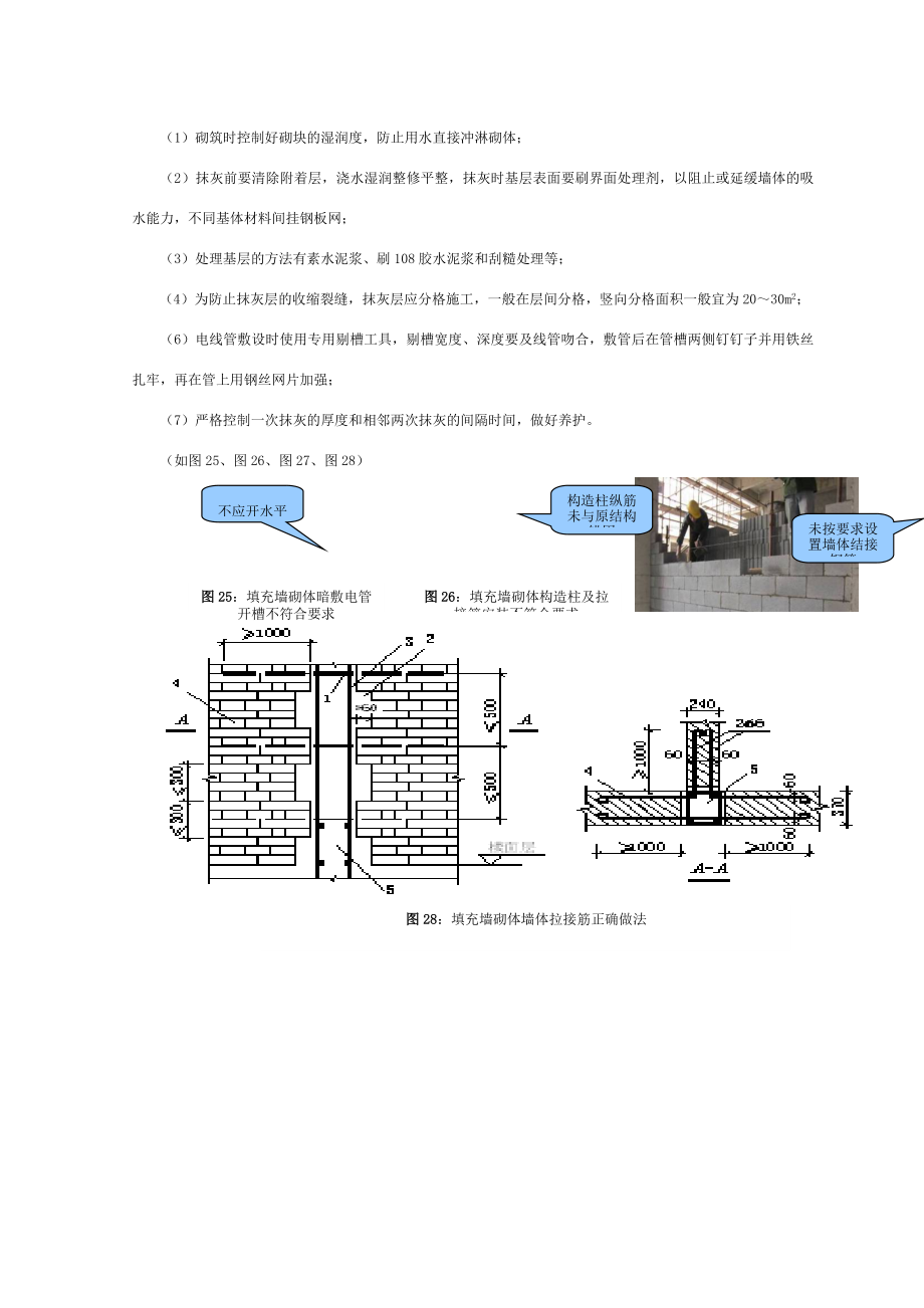 填充墙砌体工程质量通病防治措施.doc_第2页