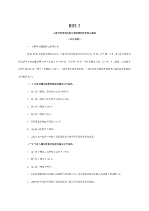 三级中医骨伤医院分等标准和评审核心指.doc