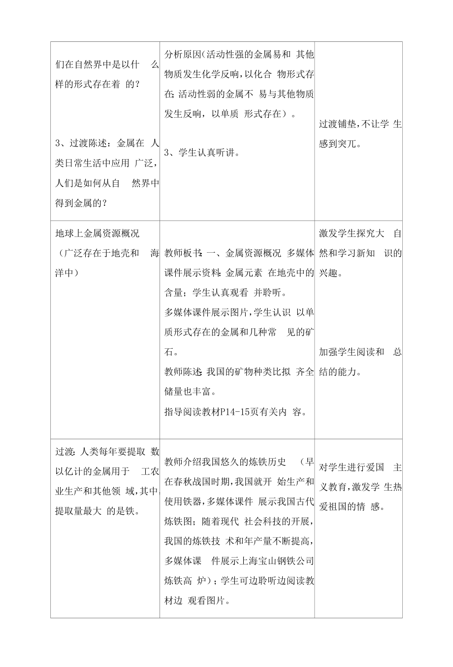 金属资源的保护和利用(第一课时).docx_第2页