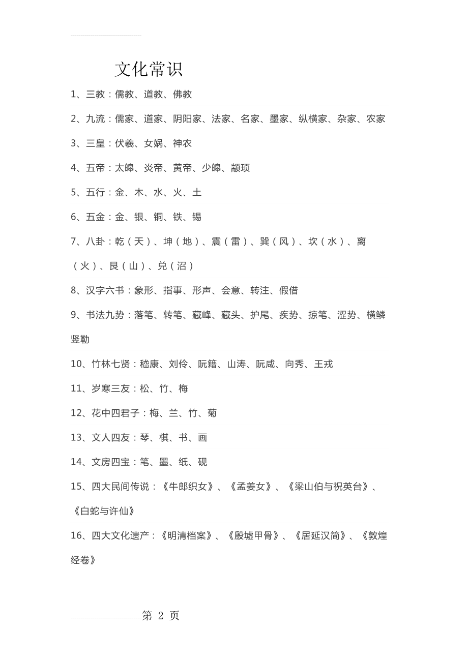 史上最全的文化常识(10页).doc_第2页