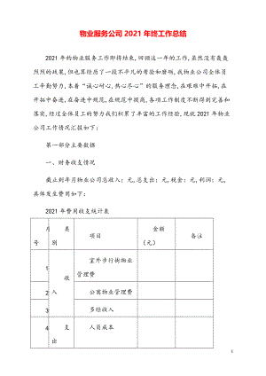 物业公司年终工作总结【最新模板】.pdf