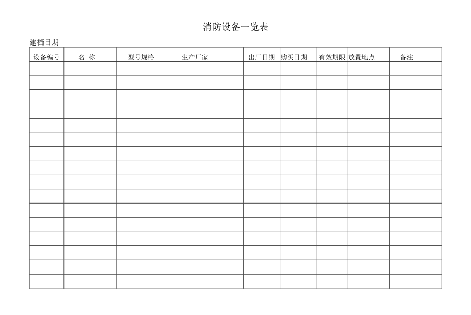 药品GSP文件 设备（仪器）验收单.docx_第1页