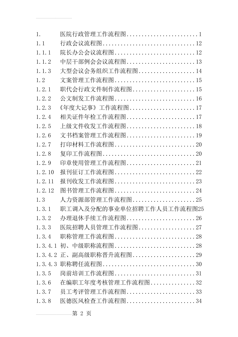 医院工作流程大全(134页).doc_第2页