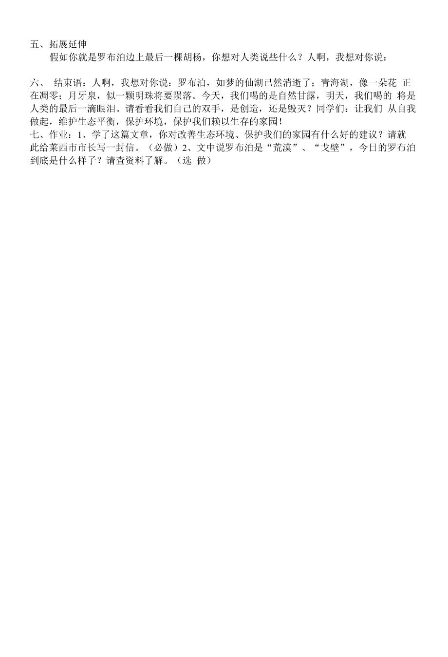 王喜艳罗布泊教案s上交.docx_第2页