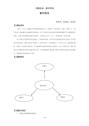 主题活动新年快乐.doc