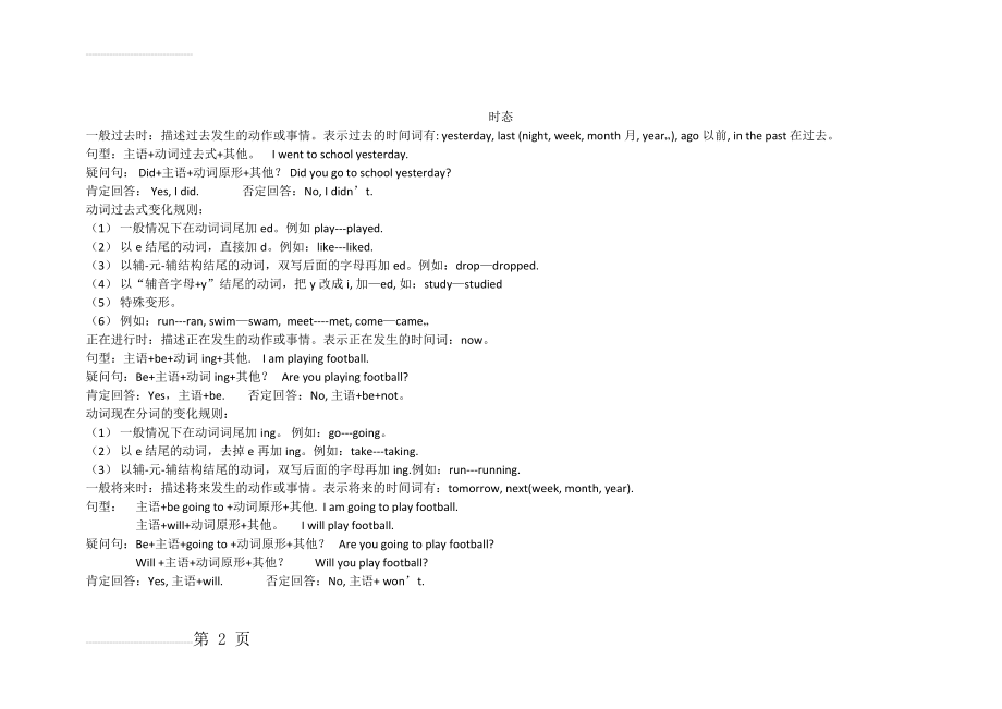 外研版小学英语语法知识(3页).doc_第2页