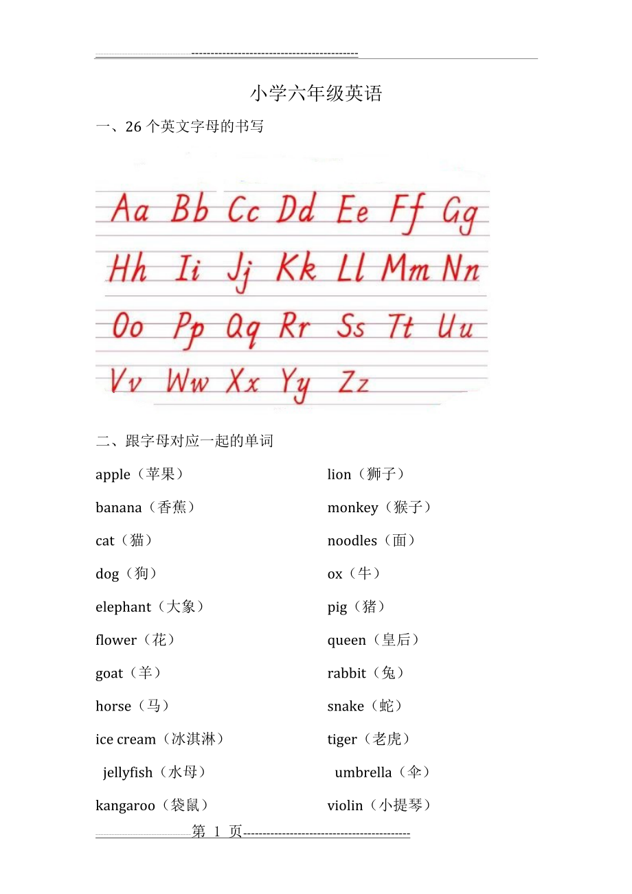 小学英语必备知识点(9页).doc_第1页