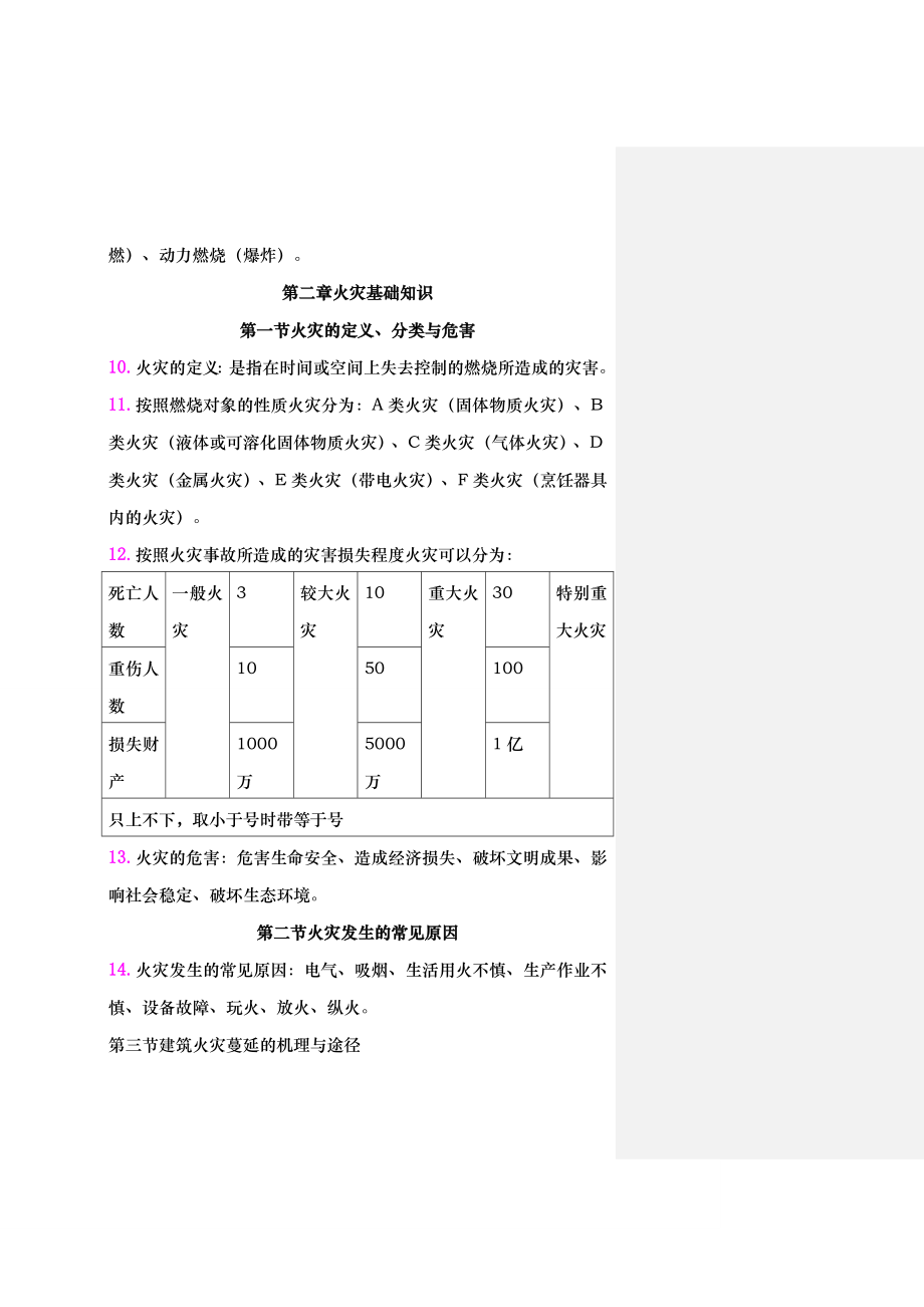 一级消防工程师重点学习笔记一定要学.doc_第2页