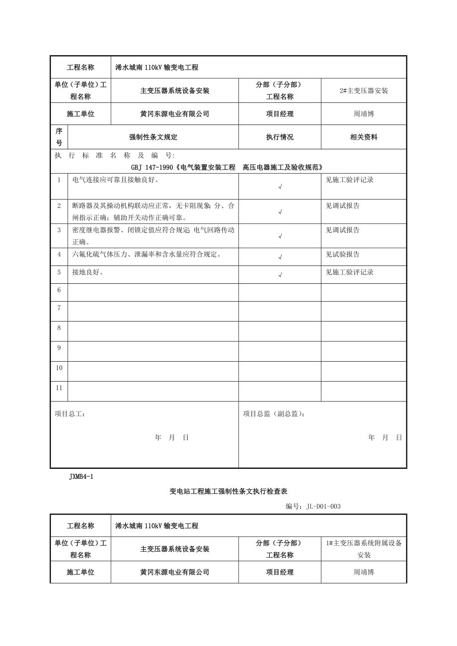 变电站电气强条执行检查表.doc_第2页