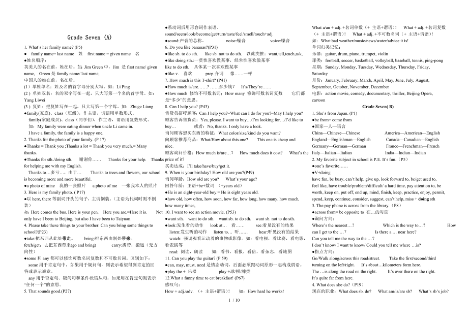 新目标英语中考第一轮复习提纲.doc_第1页