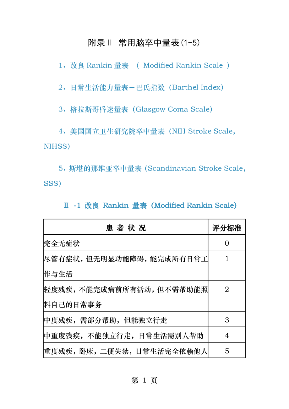 改良Rankin量表.docx_第1页