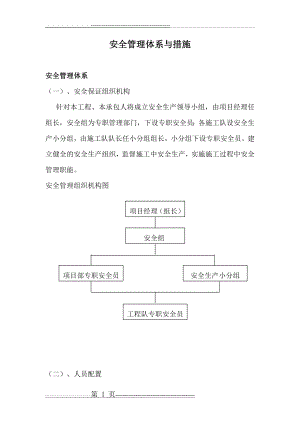 安全管理体系与措施38442(17页).doc