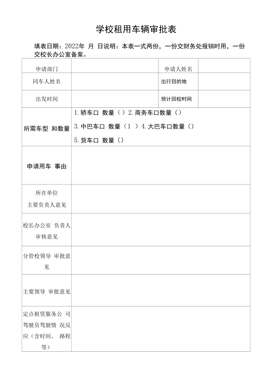 学校租用车辆审批表.docx_第1页