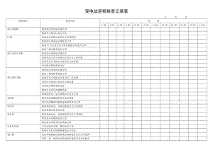 KV变电站巡回检查记录表.doc