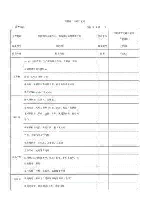 吊篮每日检查记录表.doc