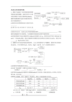 无机工艺流程专题(9页).doc