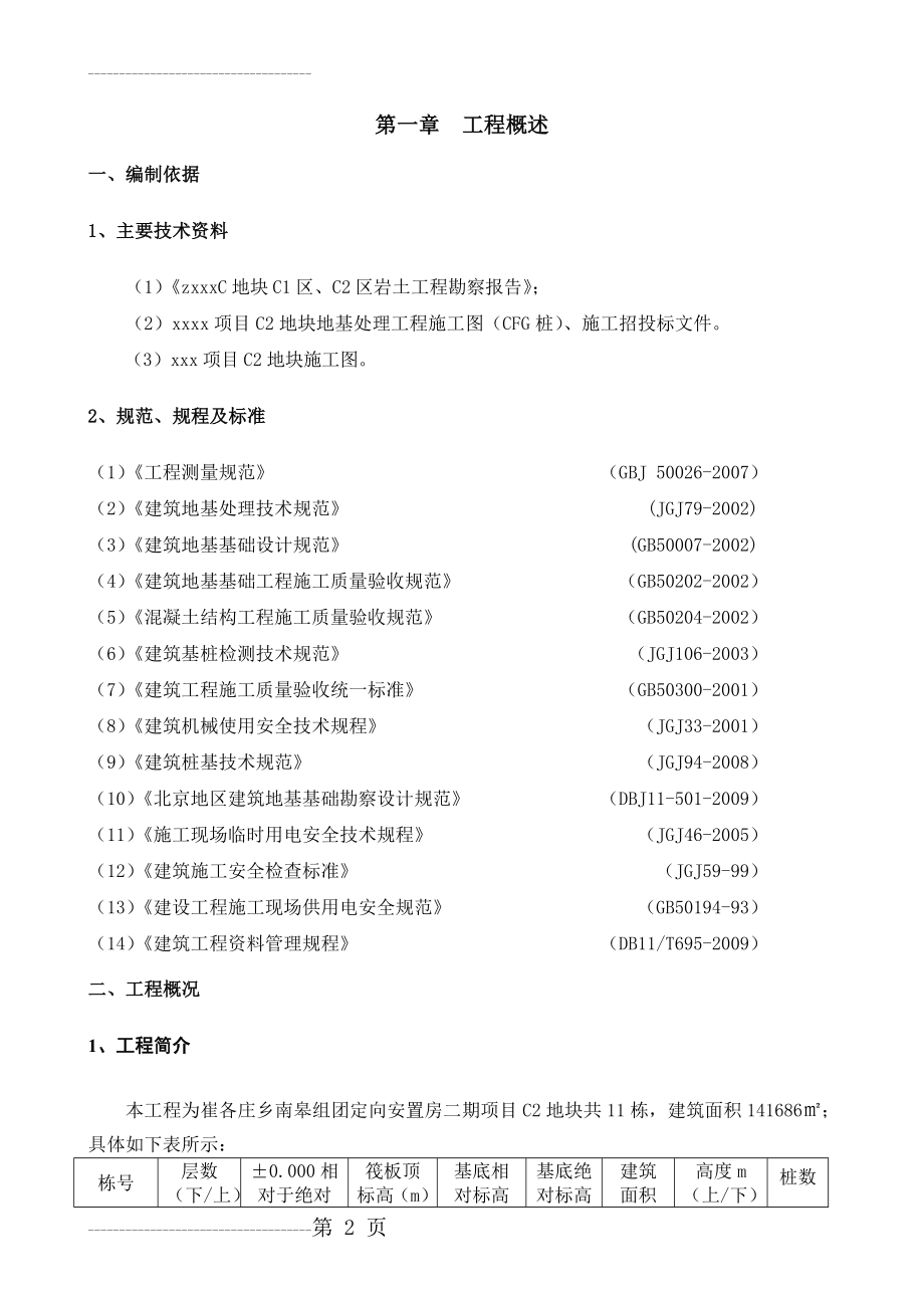 CFG复合桩基础桩间土清理方案(20页).doc_第2页