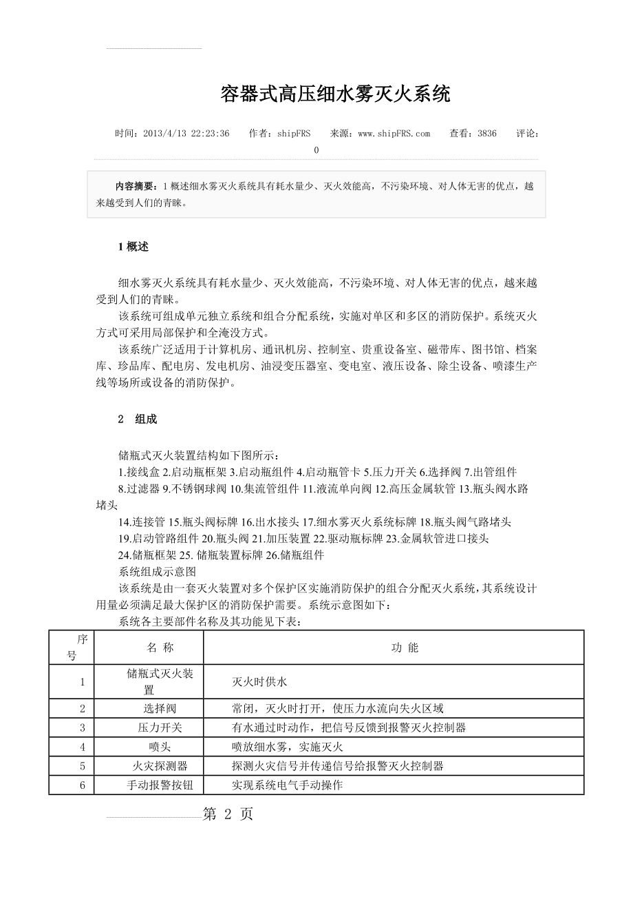 容器式高压细水雾灭火系统(11页).doc_第2页