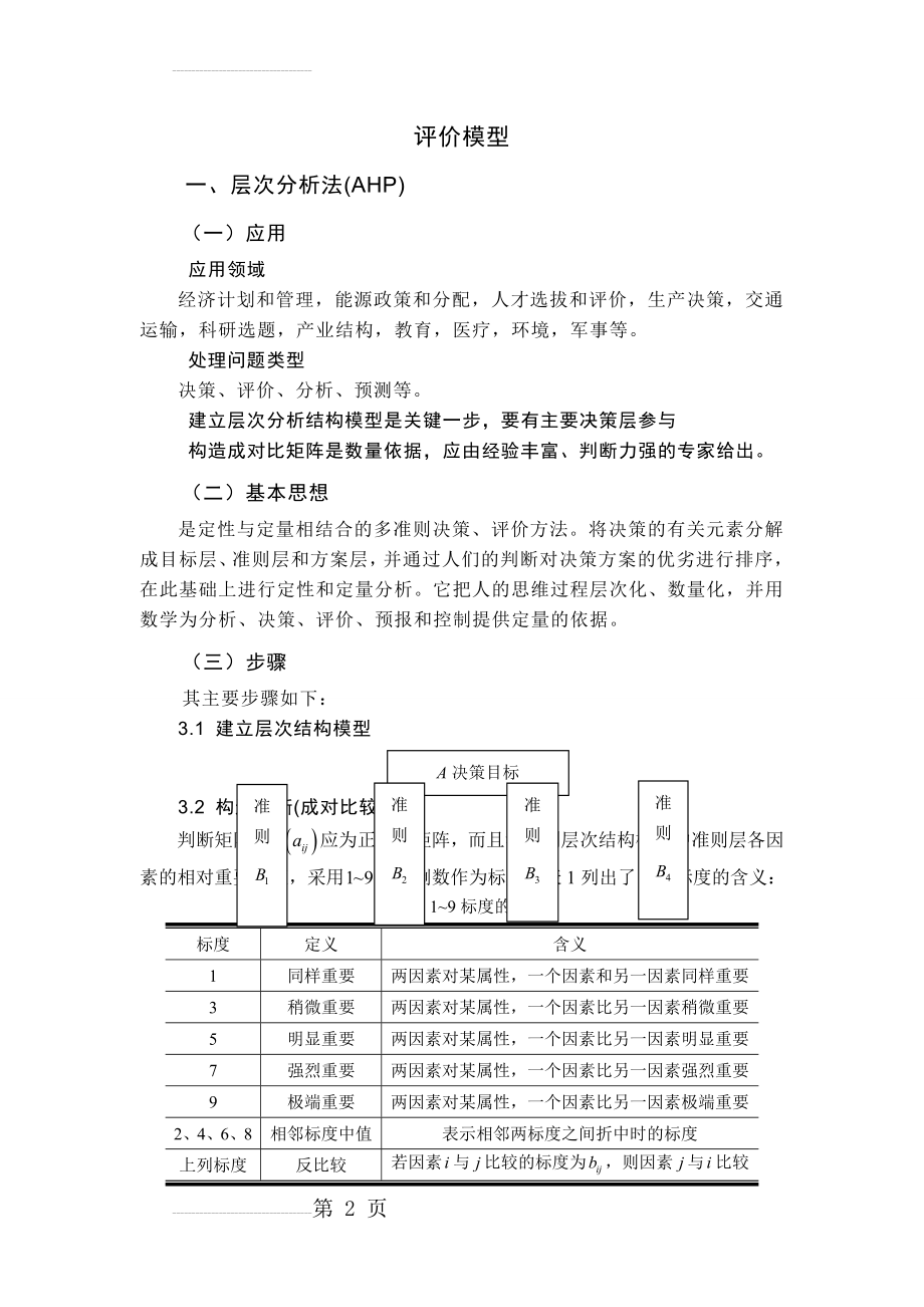 层次分析法(6页).doc_第2页