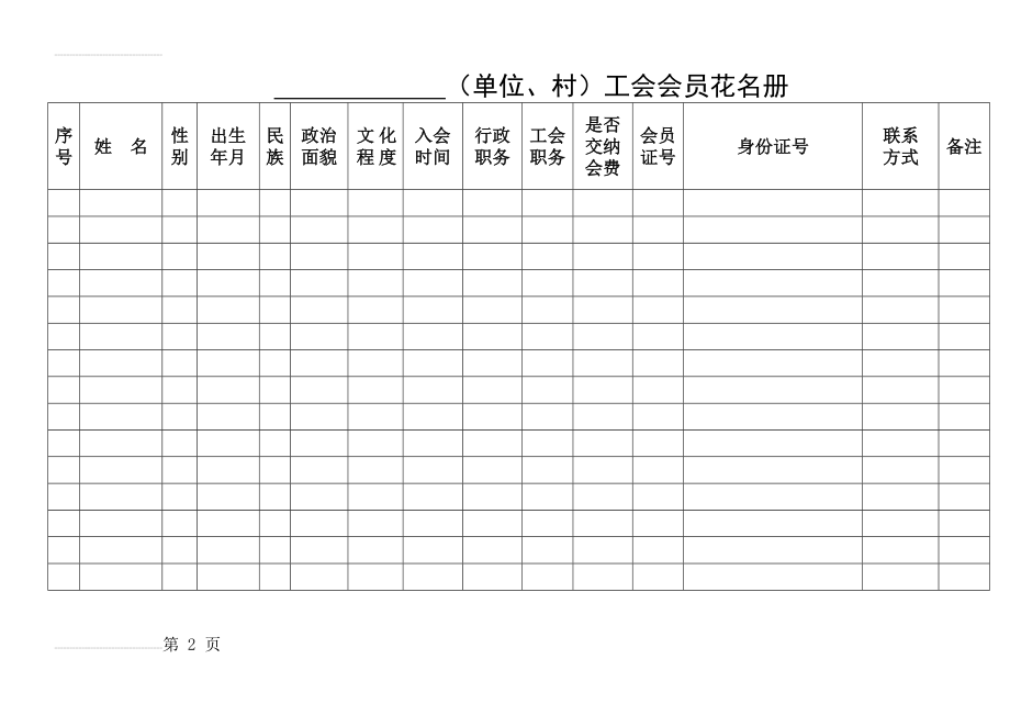 工会会员花名册样表(2页).doc_第2页