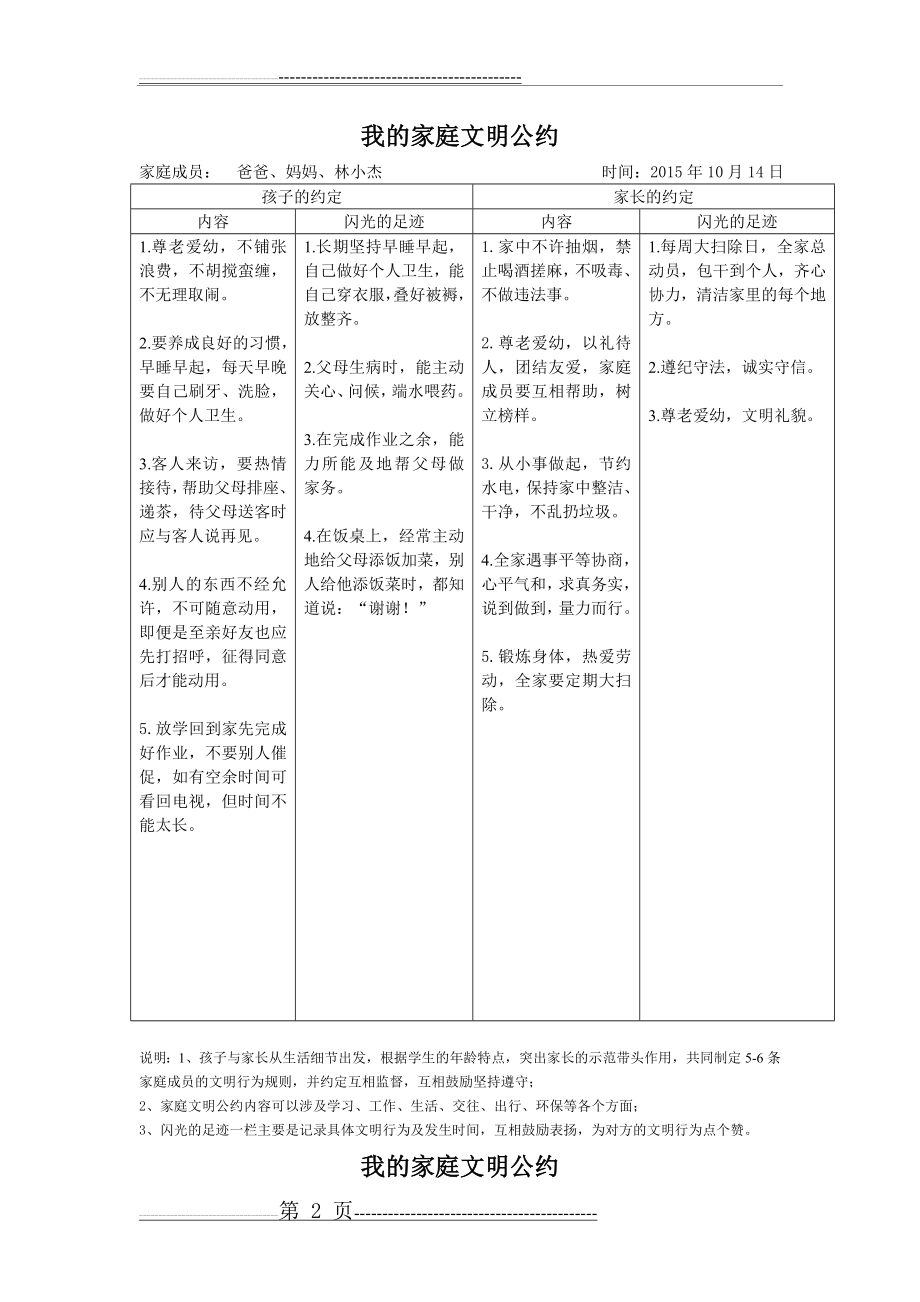 我的家庭文明公约(13页).doc_第2页