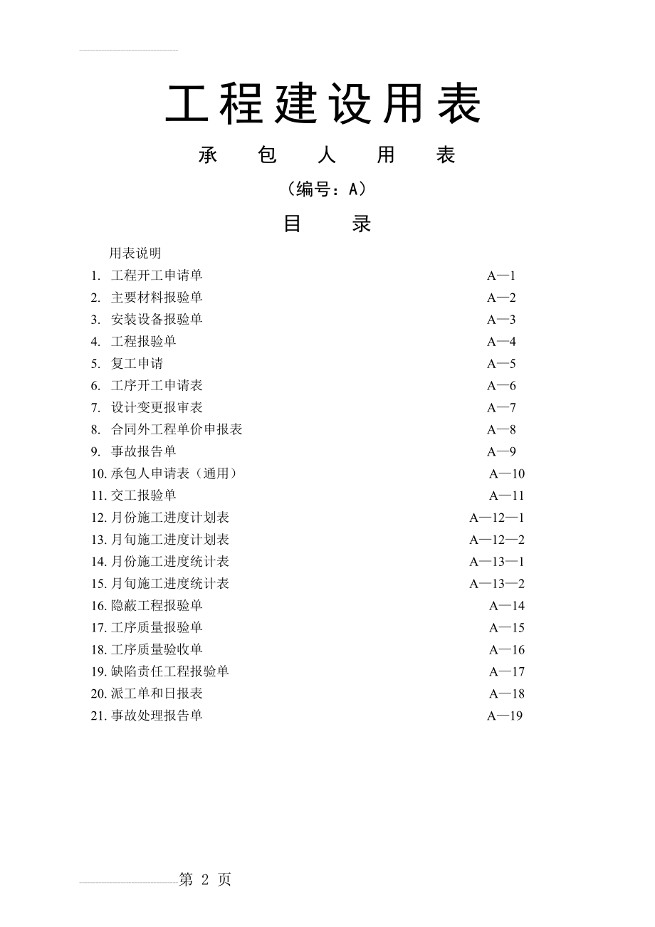 工程质量管理表格(32页).doc_第2页