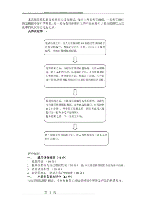 情景模拟操作流程与评分细则(2页).doc