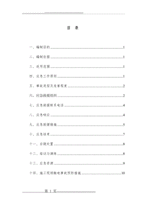 施工现场触电应急预案(13页).doc