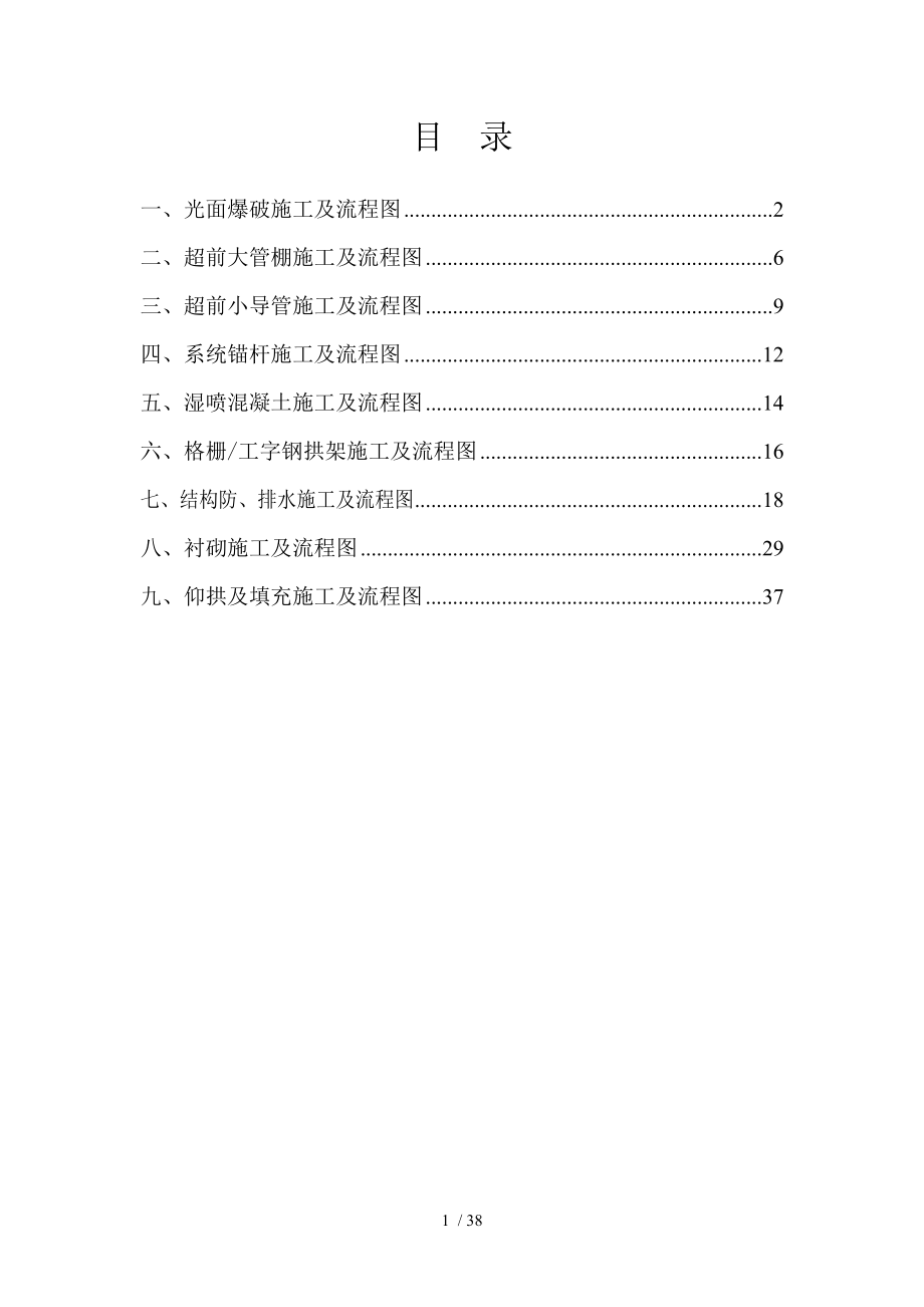 隧道各种施工工艺及流程图.doc_第1页