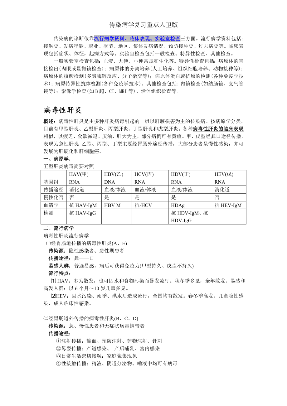 传染病学复习重点人卫版.doc_第2页