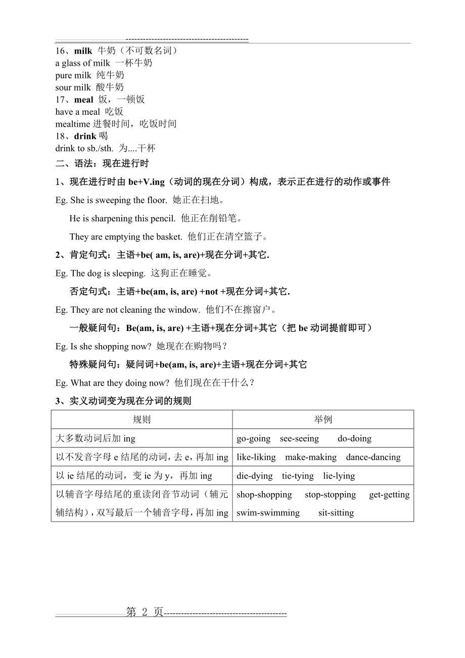 新概念一第31-32课知识点汇总(2页).doc_第2页